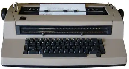 typewriter